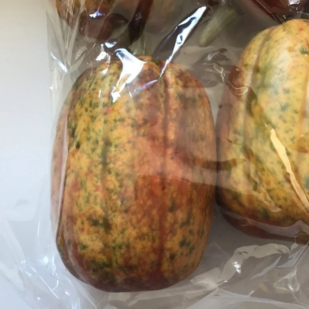 Artificial 4” Orange Pumpkins Six Pack
